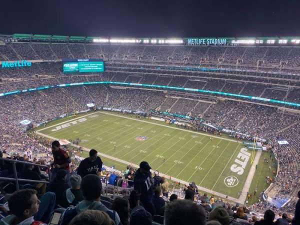 MetLife Stadium, bloc: 334, rangée: 25, place: 22