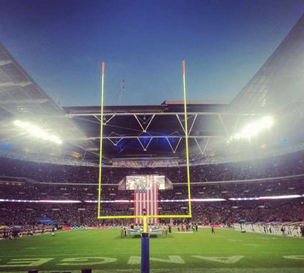 Wembley Stadium, bloc: 134, rangée: 8, place: 1