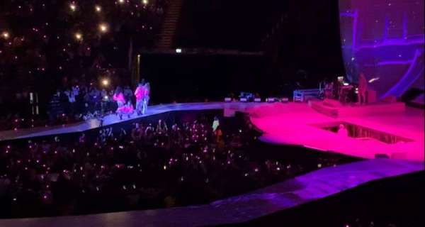 The O2, London, bloc: 111, rangée: Y, place: 357