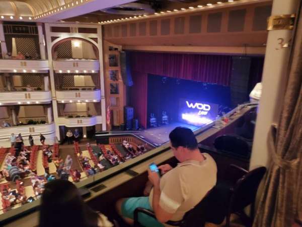Mahaffey Theatre, bloc: Box 34, rangée: 1, place: 1