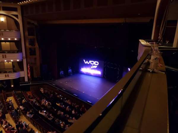 Mahaffey Theatre, bloc: Box 34, rangée: 1, place: 1