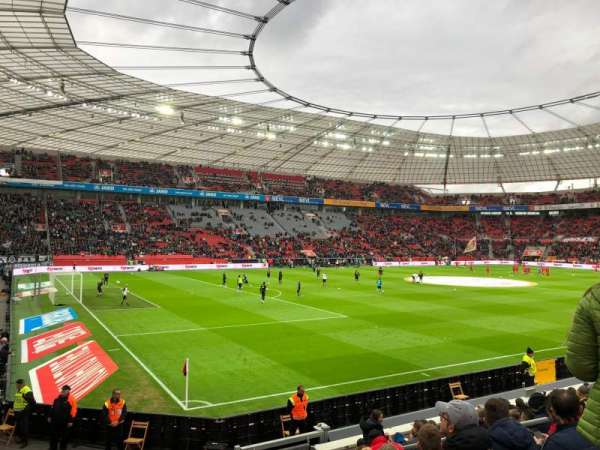 BayArena, bloc: A3, rangée: 11, place: 11