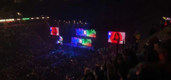 AO Arena, bloc: 213, rangée: E, place: 8