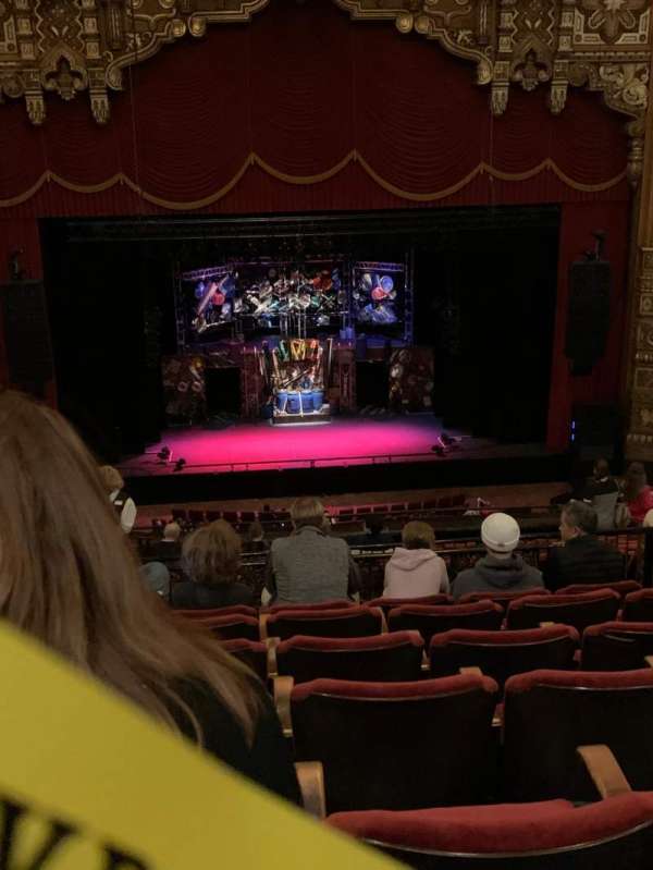 The Fabulous Fox Theatre, St. Louis, bloc: Lower Balcony 3, rangée: G, place: 109