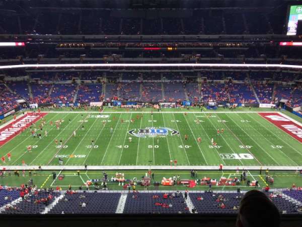 Lucas Oil Stadium, bloc: 540, rangée: 2, place: 13
