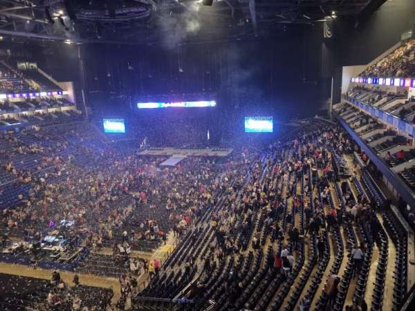 The O2, London, bloc: 415, rangée: A
