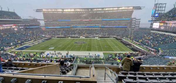 Lincoln Financial Field, bloc: C22, rangée: 12, place: 1