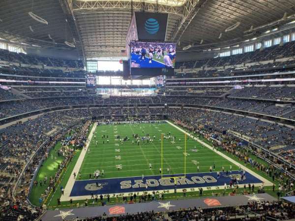 AT&T Stadium, bloc: 349, rangée: 1, place: 6