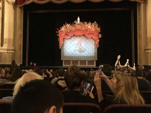 Citizens Bank Opera House, bloc: Orchestra C, rangée: L, place: 105