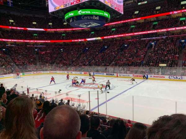 Centre Bell, bloc: 123, rangée: F, place: 11