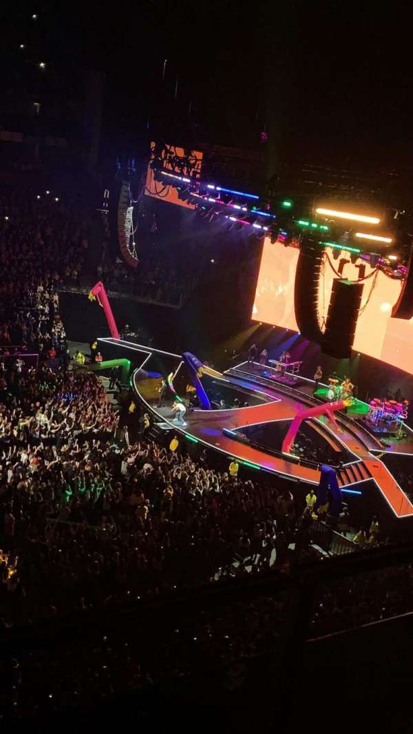 The O2, London, bloc: 419, rangée: A, place: 910
