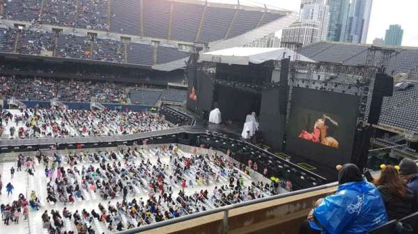 Soldier Field, bloc: 307, rangée: 3, place: 9