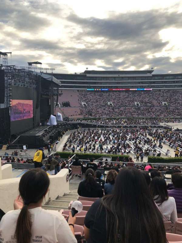 Rose Bowl, bloc: 3-H, rangée: 41, place: 103