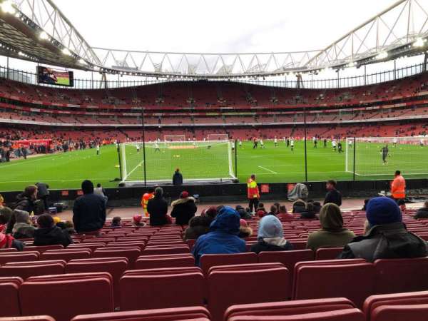 Emirates Stadium, bloc: 26, rangée: 15, place: 795
