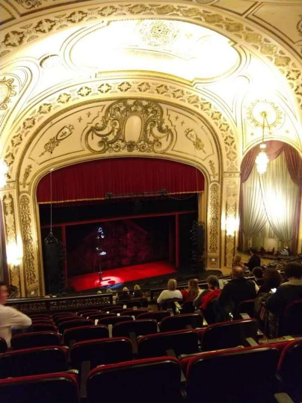 Orpheum Theatre, Omaha, bloc: Balcony L, rangée: J, place: 7