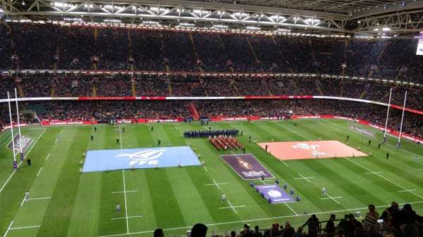 Principality Stadium, bloc: U32, rangée: 24