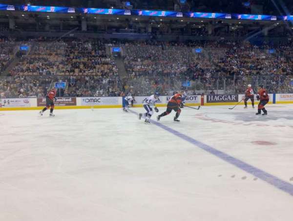 Scotiabank Arena, bloc: 120, rangée: 1, place: 2
