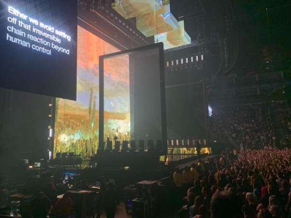 The O2, London, bloc: A101, rangée: E, place: 27