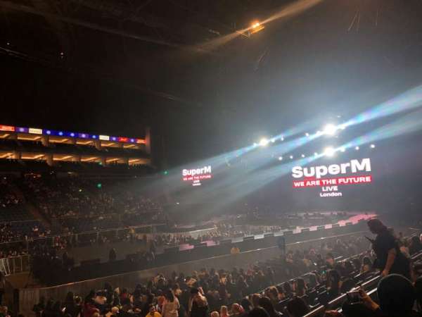 The O2, London, bloc: 111, rangée: K, place: 329