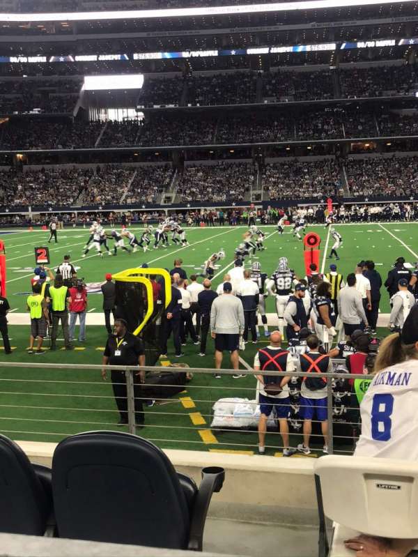 AT&T Stadium, bloc: C112, rangée: 4, place: 1