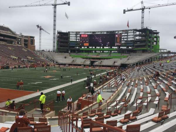 Texas Memorial Stadium, bloc: 14, rangée: 15, place: 1