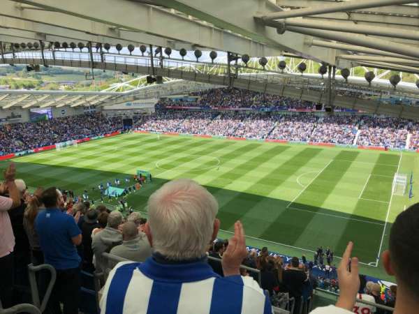 American Express Stadium, bloc: W3A, rangée: L, place: 14