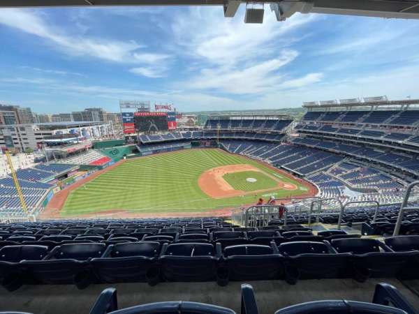 Nationals Park, bloc: 405, rangée: N, place: 5
