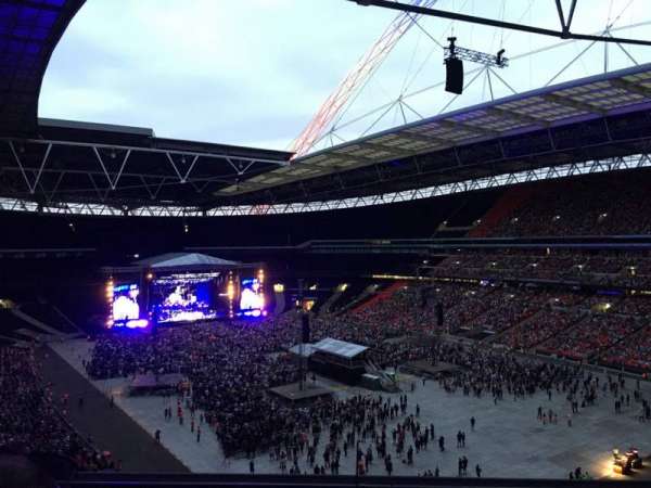 Wembley Stadium, bloc: 519, rangée: 2, place: 150