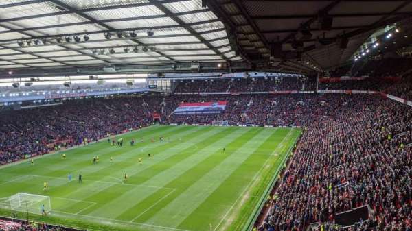 Old Trafford, bloc: NE3417, rangée: 16, place: 142