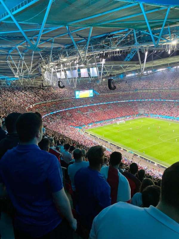 Wembley Stadium, bloc: 522, rangée: 36, place: 251