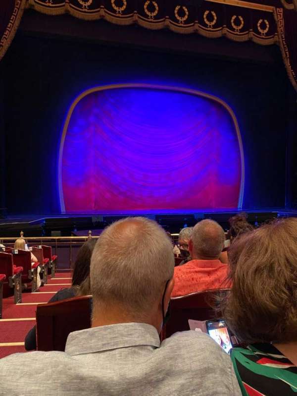 London Coliseum, bloc: Stalls, rangée: K, place: 28