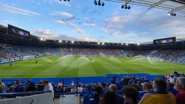 King Power Stadium, bloc: B1, rangée: W, place: 134