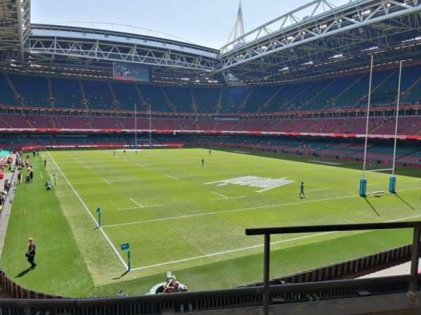 Principality Stadium, bloc: M2, rangée: 3, place: 13