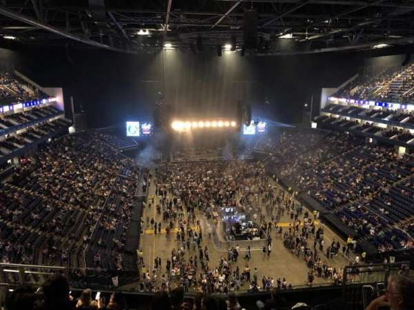 The O2, London, bloc: 411, rangée: J, place: 495