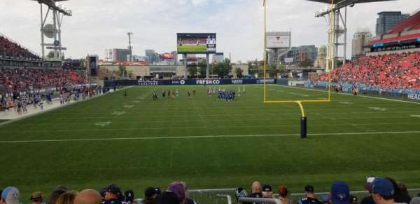 BMO Field, bloc: 116, rangée: 14, place: 1