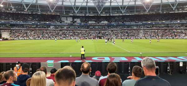 London Stadium, bloc: 135, rangée: 7, place: 273