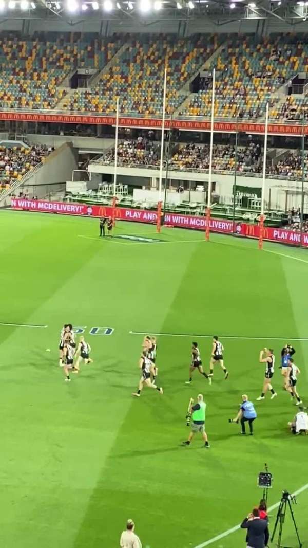 The Gabba, bloc: 66, rangée: CC, place: 6