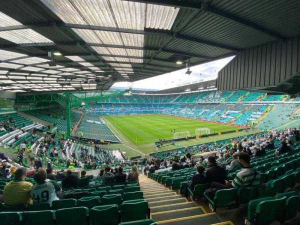 Celtic Park, bloc: 118, rangée: SS, place: 21