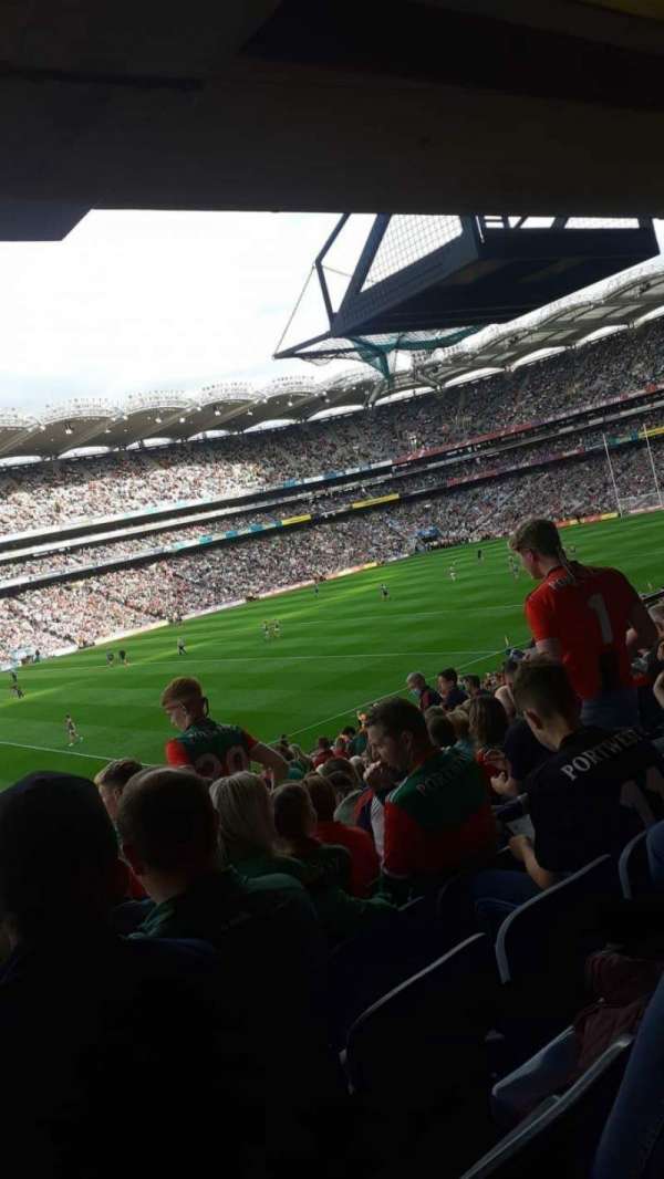 Croke Park, bloc: 334, rangée: RR, place: 11