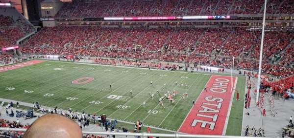 Ohio Stadium, bloc: 14C, rangée: 5, place: 23