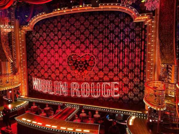Al Hirschfeld Theatre, bloc: Mezzanine R, rangée: A, place: 2