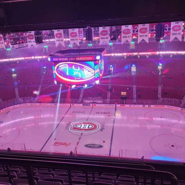 Centre Bell, bloc: 336, rangée: G, place: 1
