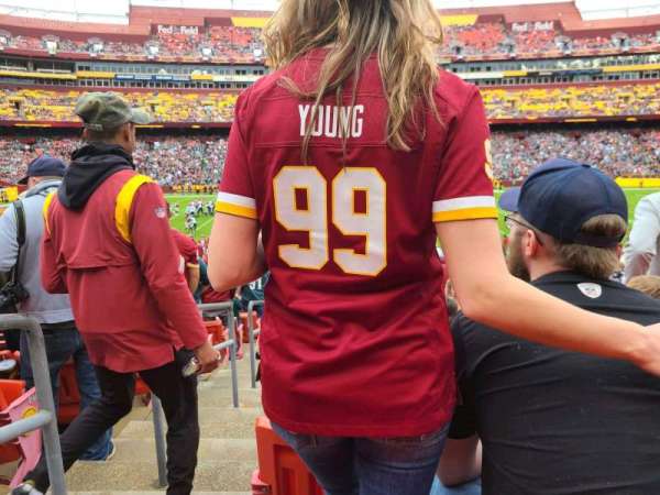 Northwest Stadium, bloc: 101, rangée: 24, place: 22