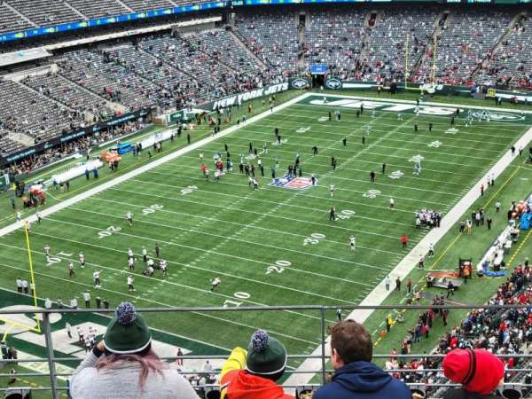 MetLife Stadium, bloc: 347, rangée: 9, place: 4