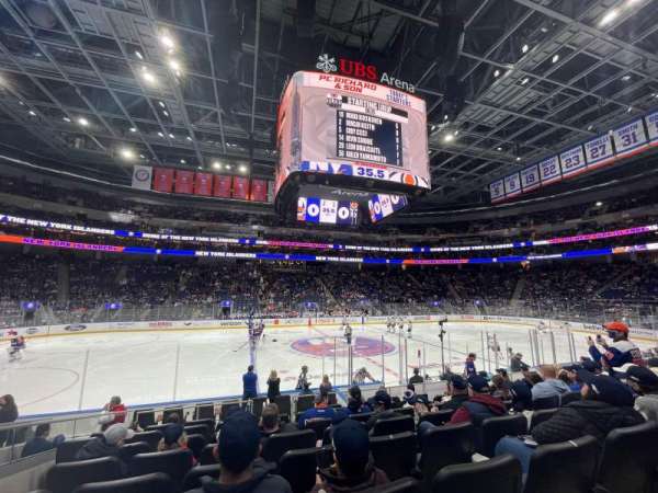 UBS Arena, bloc: 115, rangée: 12, place: 15