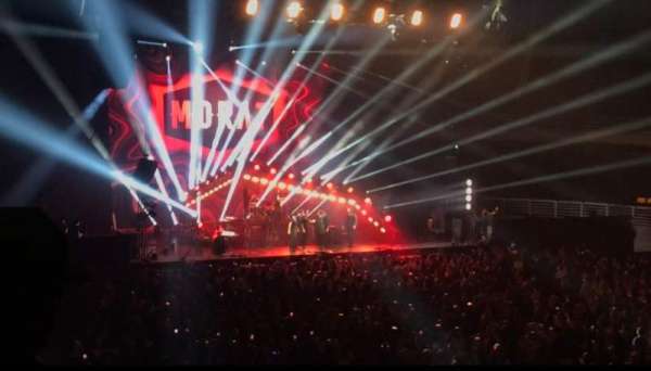 Movistar Arena, Santiago, bloc: Platea Alta 11, rangée: B, place: 336