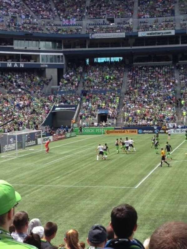 Lumen Field, bloc: 138, rangée: K, place: 1