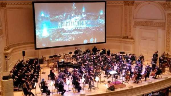 Carnegie Hall, bloc: Box 46, place: 3