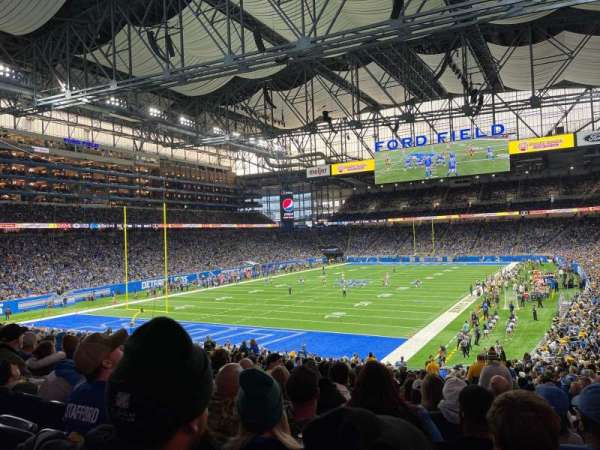 Ford Field, bloc: 119, rangée: 31, place: 24
