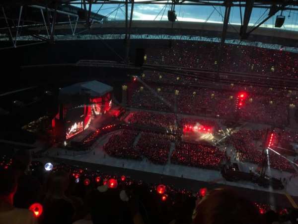 Wembley Stadium, bloc: 527, rangée: 39, place: 25
